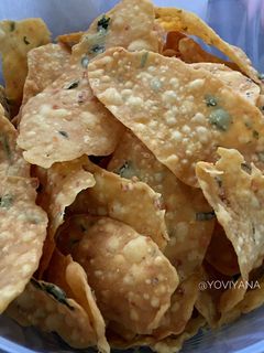 Foto resep Kripik bawang pedas