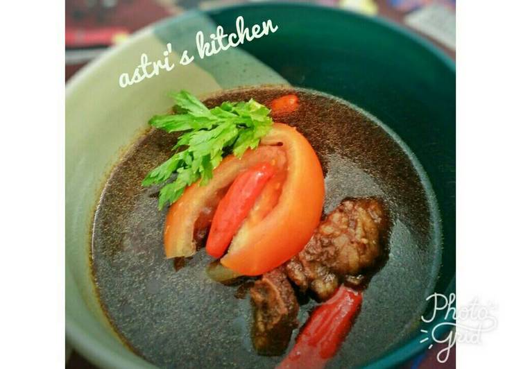 Rawon setan daging sapi