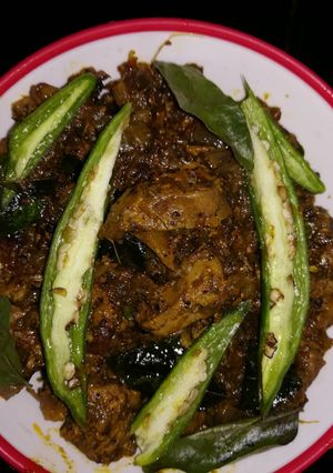 A picture of Chicken liver roast.