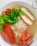 Bánh canh cua và cách làm sợi bánh canh từ bột lọc