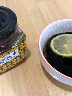 仙草凍佐蜂蜜醃檸檬 的食譜成品照片
