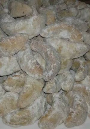 Foto principal de Galletas deliciosas con forma de luna /comida de Marruecos