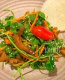 Gỏi Rau Má Nấm Chay