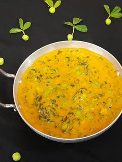 मेथी मटर मलाई (methi matar malai recipe in Hindi) रेसिपी मुख्य फोटो