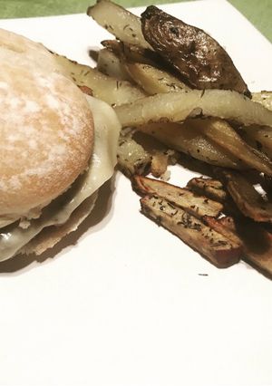 Una foto de Patys caseros. con pocos ingredientes light. Tipo de la cancha