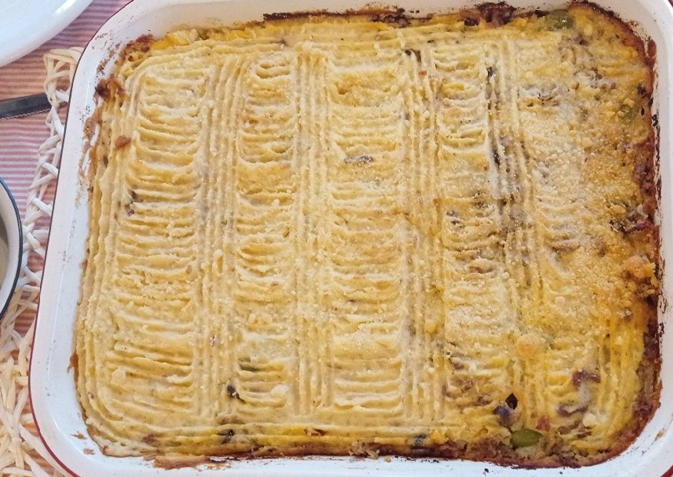 Pastel de papa receta familiar