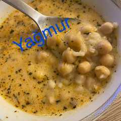 شوربة اللبن بالعدس والحمص-レシピのメイン写真