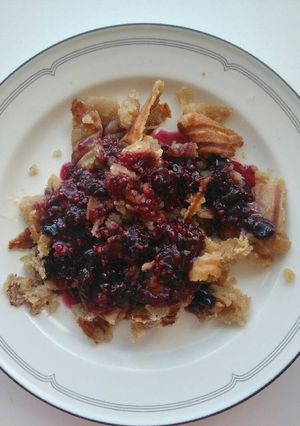 A picture of Vegan waffles.