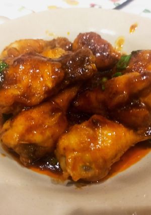 Hình của món Gà sốt cay đơn giản.