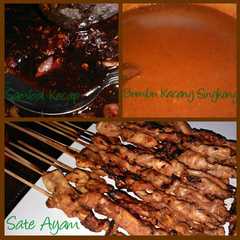 รูปของ Sate Ayam Bumbu Singkong dengan Sambal Kecap