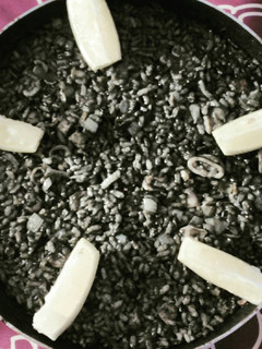 Una foto de Arroz negro