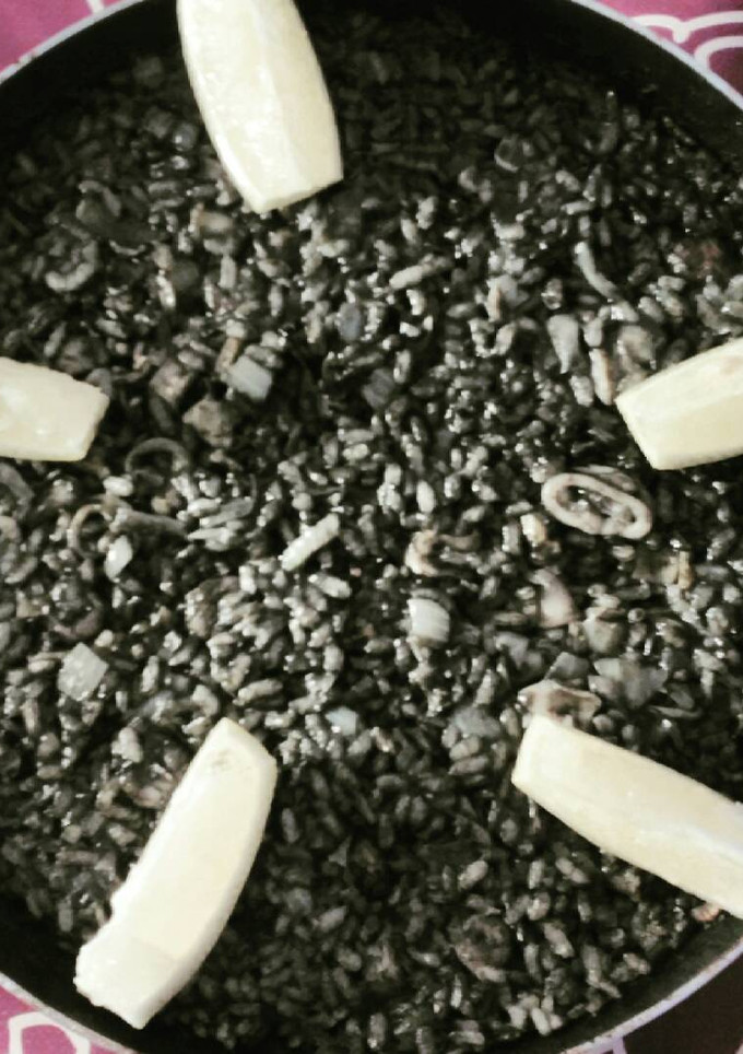 Una foto de Arroz negro