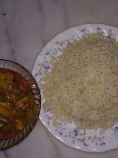 عکسی از دستور خورشت لوبیا سبز