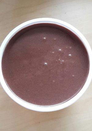 Una foto de Ganache de Chocolate Estructurado con Leche Condensada Hecha en