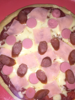 Una foto de Pizza en Sartén
