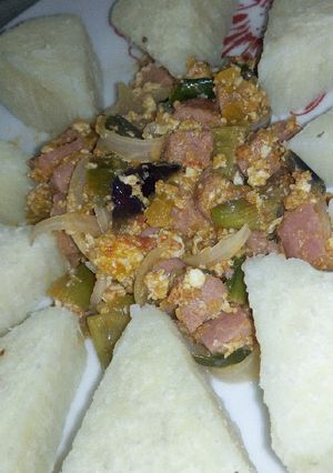 A picture of Egg sauce.