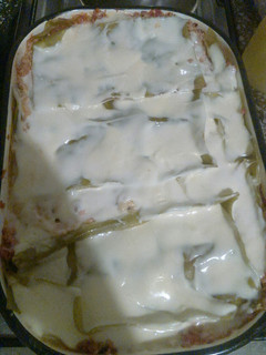 Una foto de Lasagna vegetariana (soja texturizada)
