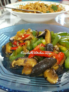 Foto resep Tumis Jamur Shitake Paprika