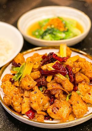 Foto resep Szechuan chicken/ ayam goreng sichuan