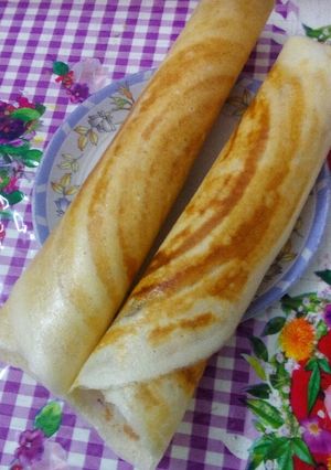 A picture of Plain dosa.