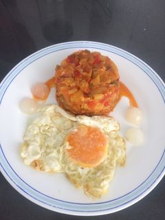 Una foto de Pisto de verduras