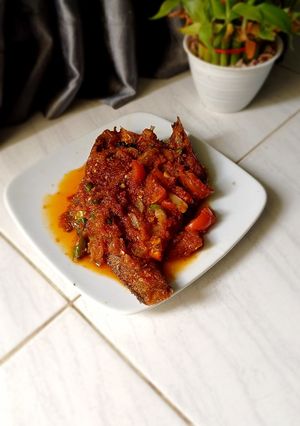 Foto resep Ikan gabus peras keringat