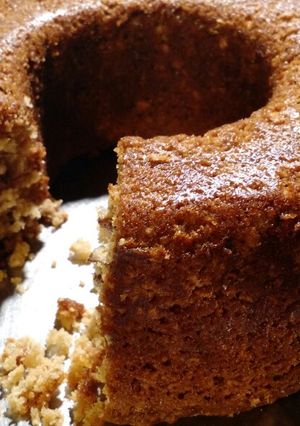 Una foto de Torta de avena y nuez