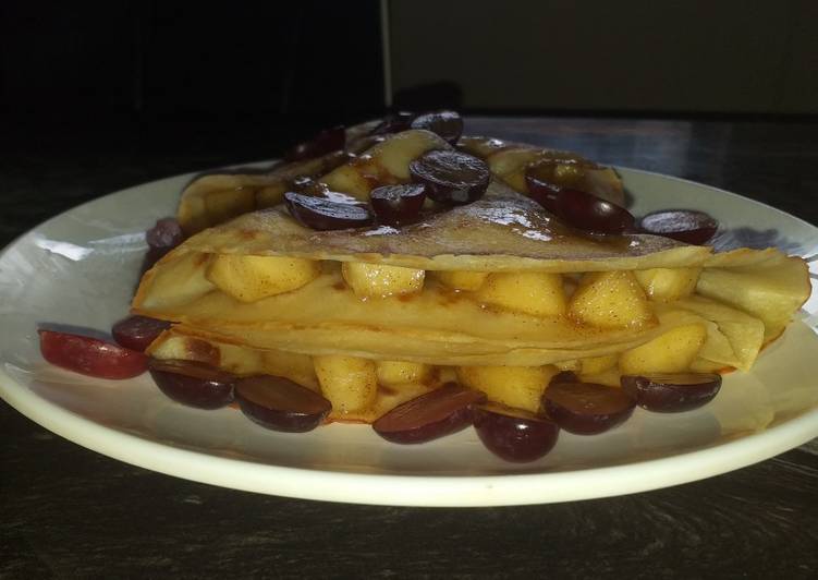 Recipe of Speedy Apple crepes | So Great Food Recipe From My Kitchen
