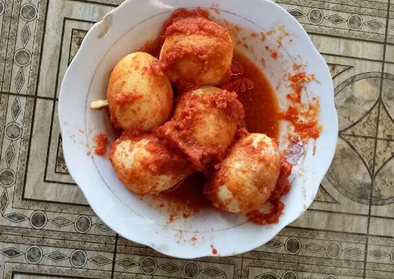 Resep Telor balado, Menggugah Selera