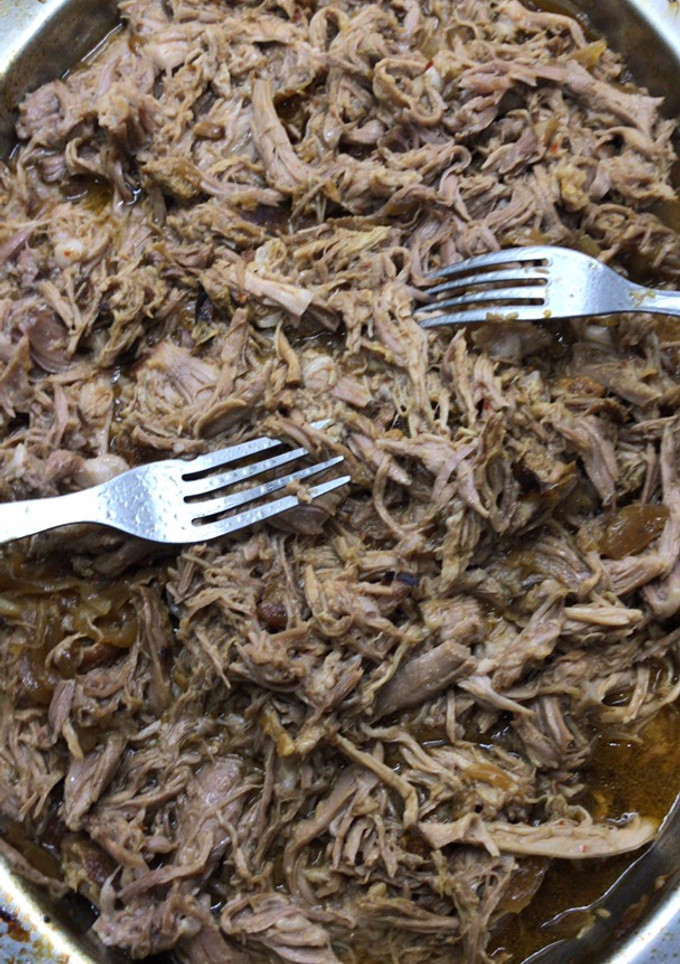 Una foto de “Pulled pork” (fácil)