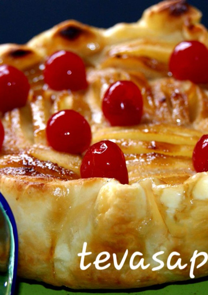 Una foto de Tarta de manzana francesa 🍎🍏