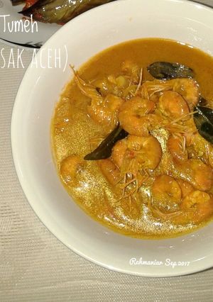 Foto resep Udeung Tumeh/Udang masak Aceh (PR_olahanudang)