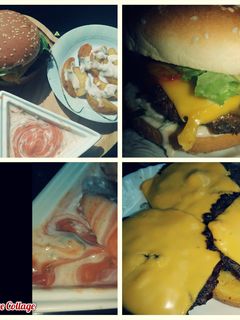 صورة لوصفة برغر مع صوص رهيب