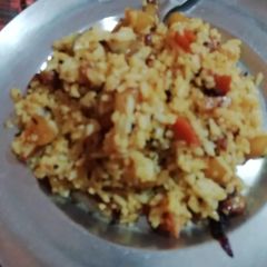 A picture of Leftover fried rice.