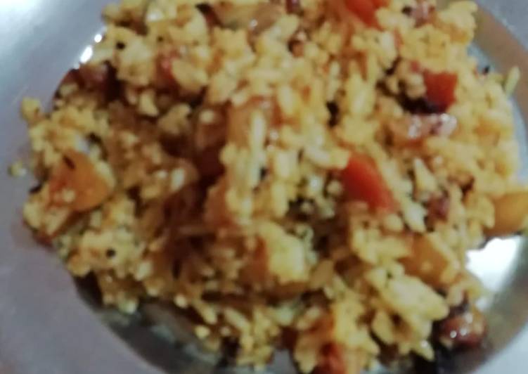 Leftover fried rice