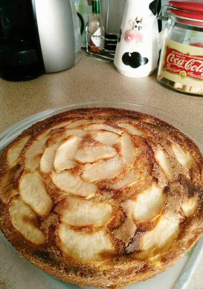 Una foto de Bizcocho de manzana