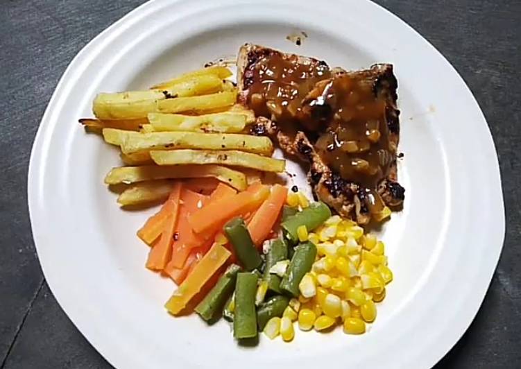 Steak ayam