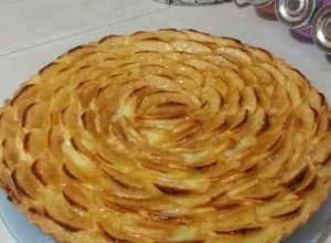صورة لوصفة تارت التفاح 🍎🍏