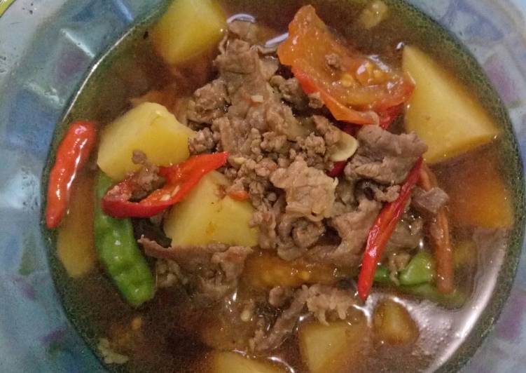 Bahan Semur daging cincang | Cara Membuat Semur daging cincang Yang Enak Dan Mudah