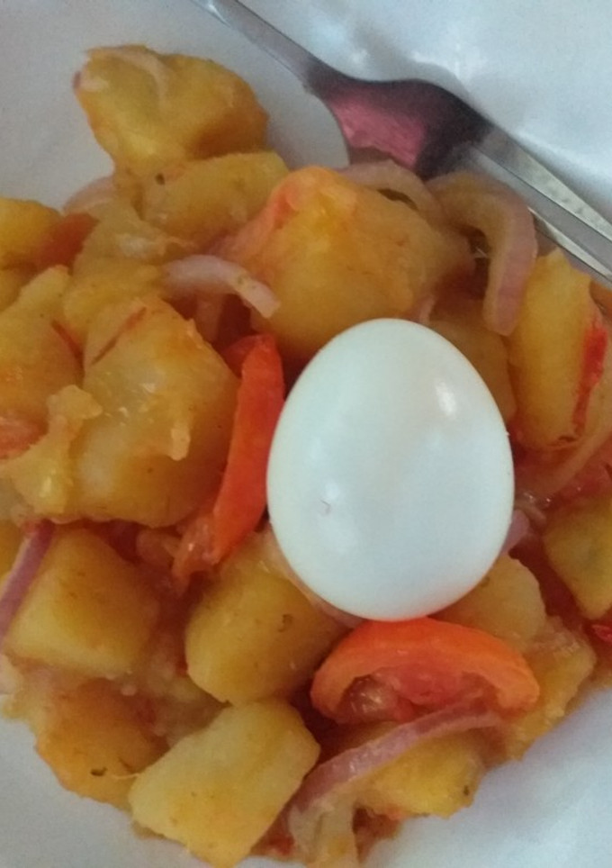 A picture of Sweet potatoes porridge.