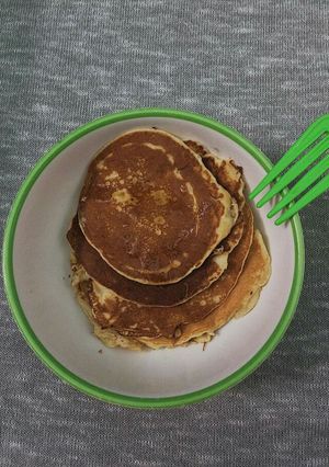 Hình của món Pancake yến mạch giảm cân.