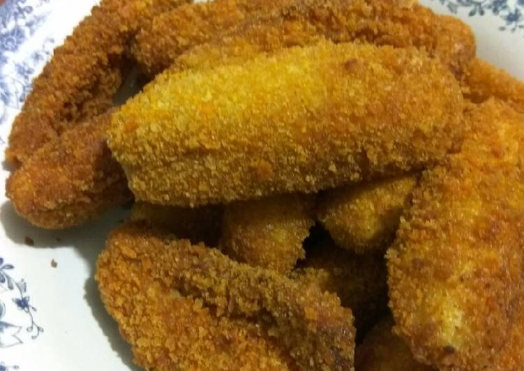 Cara Gampang Menyiapkan Pisang goreng tepung panir yang Menggugah Selera