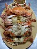 🦀🦀ปูดาวต้มน้ำจิ้มซีฟู้ด🦀🦀