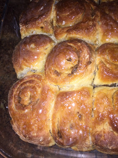 A picture of Cinnamon rolls.