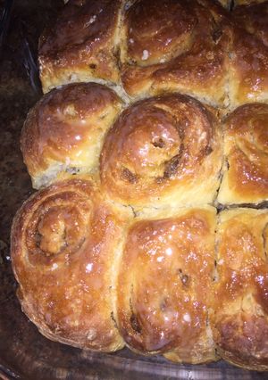 A picture of Cinnamon rolls.