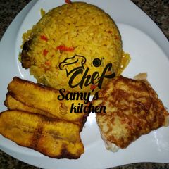 A picture of Local jollop rice.