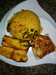 A picture of Local jollop rice.