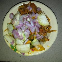 Abacha(African salad) A picture of Abacha(African salad).