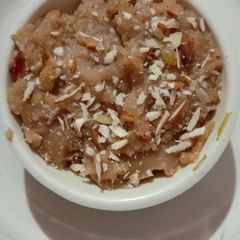 A picture of Aate ka halva.