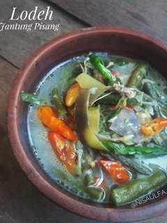 Foto resep Lodeh Jantung Pisang
